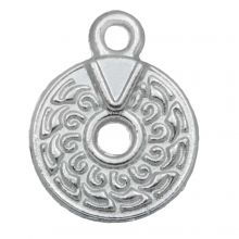 Charm (14 x 11 x 2 mm) Antique Silver (25 pcs)