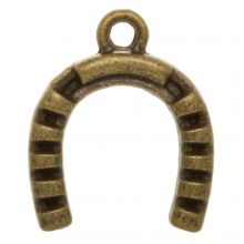 Charm Horseshoe (16 x 14 mm ) Bronze (10 pcs)