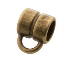 Bail Bead (inside size 4 mm) Bronze (10 pcs)