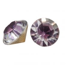 Rhinestone Chaton SS39 (8 mm) Center Lilac (25 pcs)