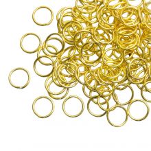 Jump Ring (8 x 0.8 mm) Gold (200 pcs)