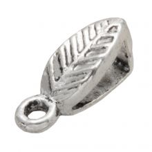 Bail Bead (inside size 2.5 mm) Antique Silver (25 pcs)