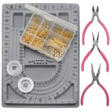 Jewelry Making Kit (Stainless Steel) Gold