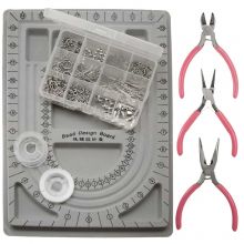 Jewelry Making Kit - Stainless Steel (Antique Silver)