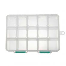 Storage Box 15 Compartments (10 x 14 x 3 cm)