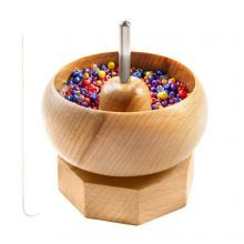 Beadsmith Mini Bead Spinner with Curved Needle