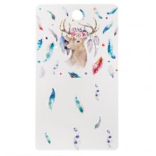 Jewelry Display Cards Earrings – Boho Look (5 x 9 cm) Deer (5 pcs)