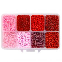 Bead Kit XL - Seed beads (3 mm / 4000 pcs) Mix Color