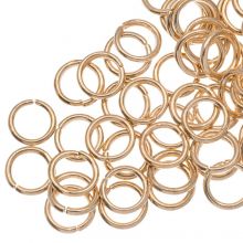 Jump Ring (8 x 1.2 mm) Gold (50 pcs)