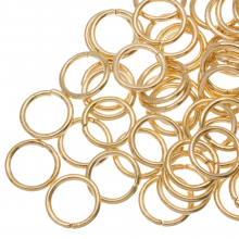 Jump Ring (10 x 1.2 mm) Gold (50 pcs)