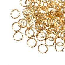 Jump Ring (8 x 1 mm) Gold (50 pcs)