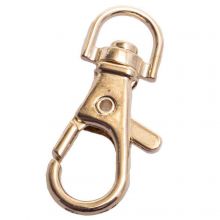 Key Clasps (32 x 11 mm) Gold (10 pcs)