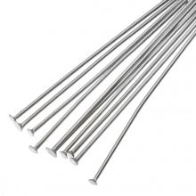 Stainless Steel Head Pins (35 mm) Antique Silver (100 pcs) 0.7 mm Thick 