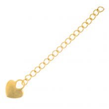 Stainless Steel Chain Extensions (60 mm) Gold (5 pcs)