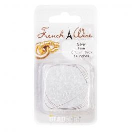 French Wire - Silver Fine French Wire - Silver Fine