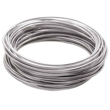 Aluminium Wire (1.5 mm) Antique Silver (10 meters)