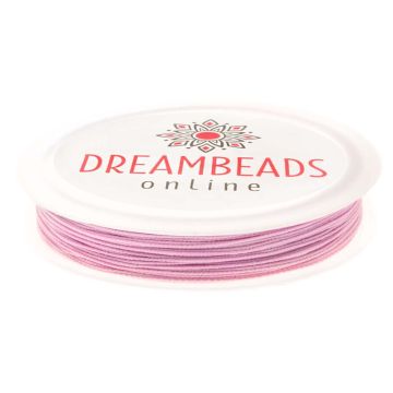 Elastic Cord (0.5 mm) Light Pink (20 meters)
