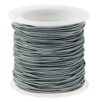 Elastic Cord (1 mm) Grey (20 meters)