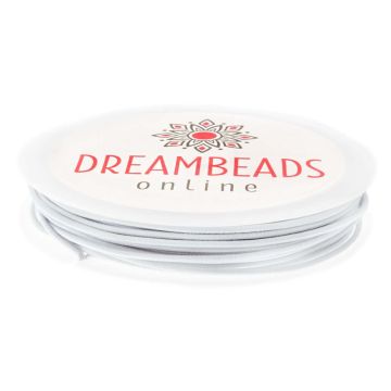 Elastic Cord (1.5 mm) White (5 meters)