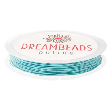 Elastic Cord (0.5 mm) Soft Blue (20 meters)