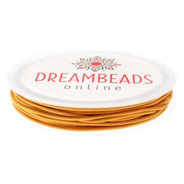 Elastic Cord (1.5 mm) Summer Orange (5 meters)