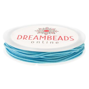 Elastic Cord (2 mm) Sky Blue (5 meters)