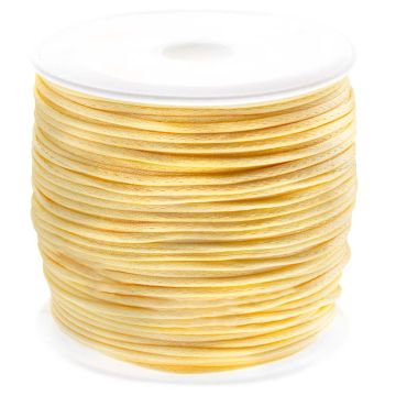 Satin Cord (1 mm) Golden Haze (30 meters)