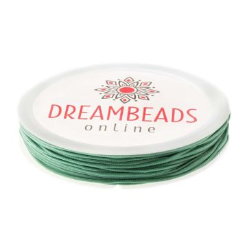 Nylon Cord (0.5 mm) Neptune green (20 meters)