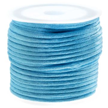 Satin Cord (2 mm) Sky Blue (10 meters)