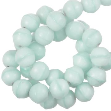 Glass Beads (4 mm) Light Mint Blue (110 pcs)