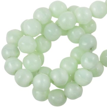 Glass Beads (4 mm) Sea Mist Green (110 pcs)