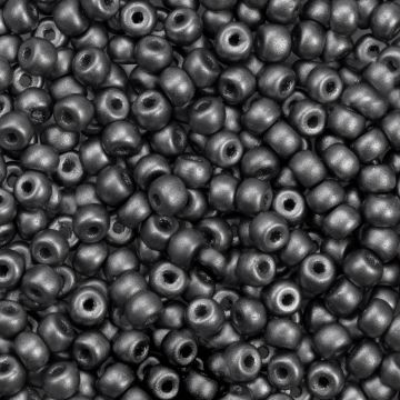 Czech Seed Beads (3 mm)  Cool Grey Pearlshine Mat (15 Grams)