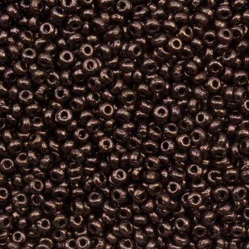 Czech Seed beads (2 mm) Dark Copper (10 Gram)