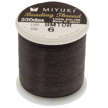 Miyuki Thread (50 meters) Brown