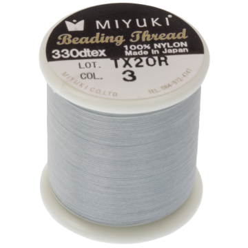 Miyuki Thread (50 meters) Silver
