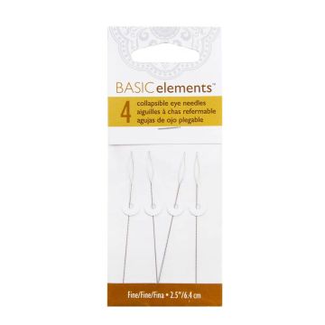Beadsmith Collapsible Big Eye Needle (6.4 cm) 4 pcs