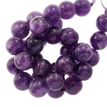 Amethyst Beads (10 mm) 38 pcs