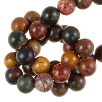 Picasso Jasper Beads (8 mm) 45 pcs