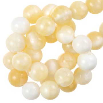 Honey Jade Beads (6 mm) 60 pcs