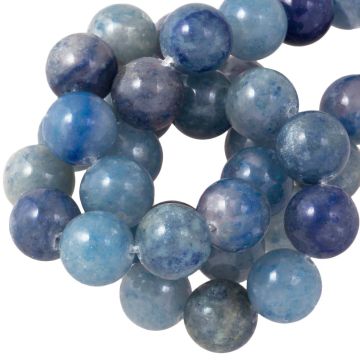 Blue Aventurine Beads (8 mm) 45 pcs