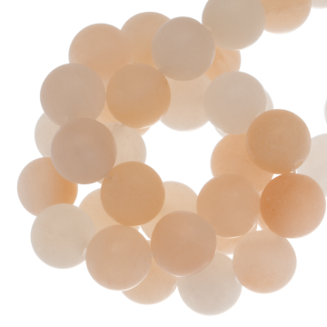 Pink Aventurine Beads Frosted (8 mm) 45 pcs