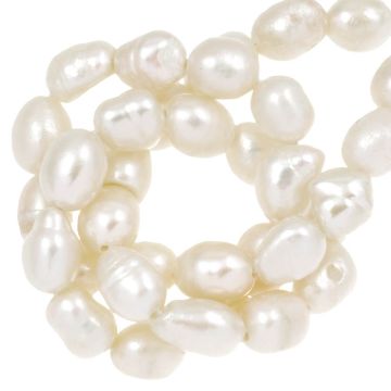 Freshwater Pearls (6 - 7 x 5 mm) White (29 pcs)
