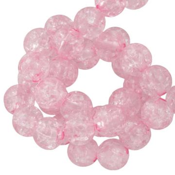 Acrylic Beads Smiley (7 x 3.5 mm) Silver-Black (50 pieces)