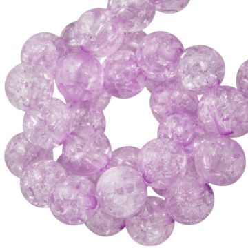 Acrylic Beads Smiley (7 x 3.5 mm) Silver-Black (50 pieces)