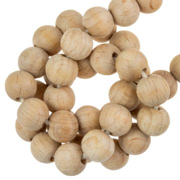 Wooden Beads (8 mm) Burly Wood (45 pcs)