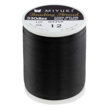 Miyuki Thread (500 meters) Black