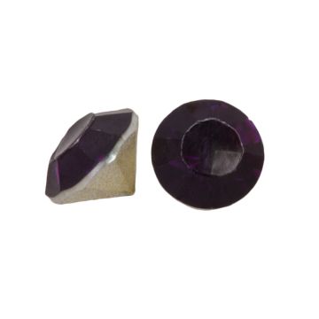 Rhinestone Chaton SS29 (6 mm) Deep Purple (25 pcs)