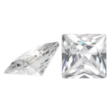 Chaton Glass Crystal (7 mm) Crystal (2 pcs)