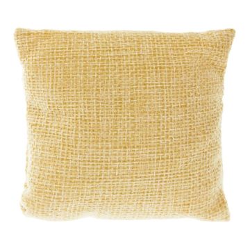 Jewelry Cushion Jute (7.8 x 7.5 x 4 cm) ) Yellow Khaki (1 pcs)