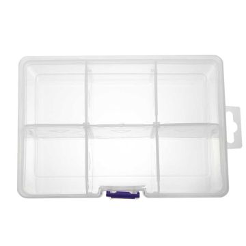 Storage Box 6 Compartments (12 x 16 x 5.7 cm)